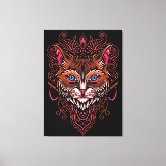 ガネーシャ夫人 キャンバスプリント (正面)