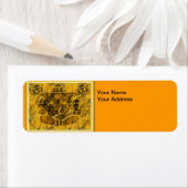 ガネーシャ差出人住所ラベル ラベル (インサイチュ)