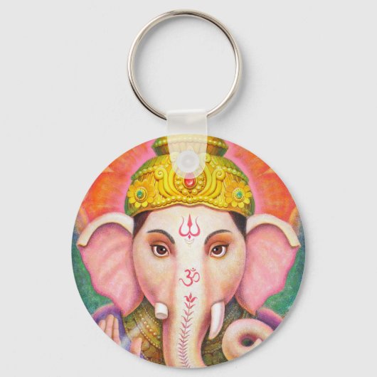 ガネーシャ恵み キーホルダー (正面)