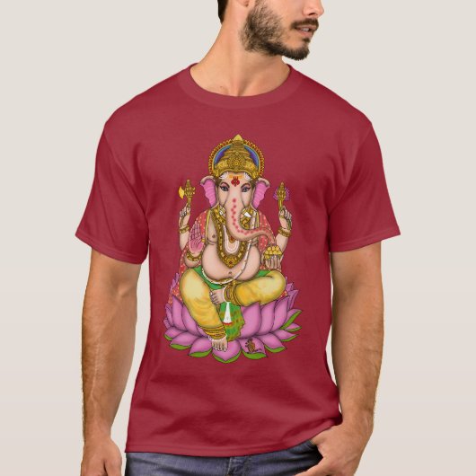 ガネーシャ様Tシャツ Tシャツ (正面)