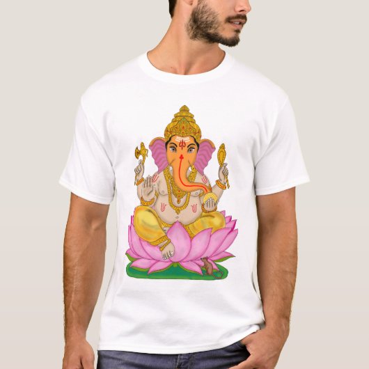ガネーシャ様Tシャツ Tシャツ (正面)