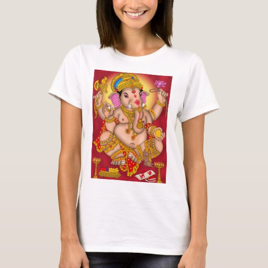 ガネーシャ様Tシャツ Tシャツ (正面)