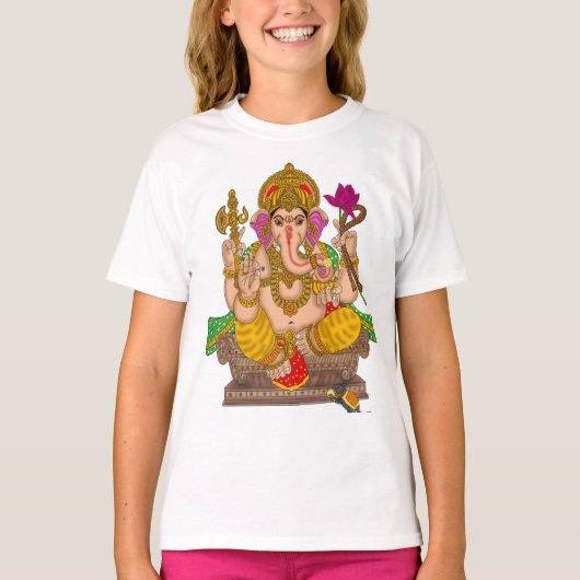 ガネーシャ様Tシャツ Tシャツ (正面)