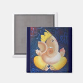 ガネーシャ磁石–3 マグネット (正面/裏面)