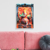 ガネーシャ神像 キャンバスプリント (インサイチュ (リビング))