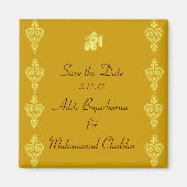 ガネーシャ結婚式の引き出物磁石 マグネット (正面)