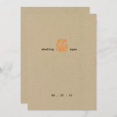 ガネーシャ結婚式招待状 招待状 (正面/裏面)