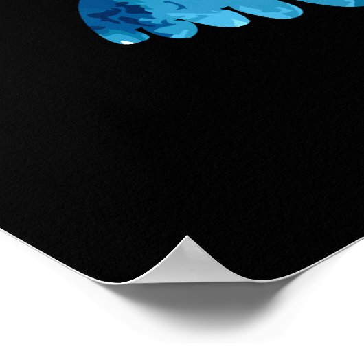 ガネーシャ絵画の ポスター (角)