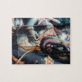 ガネーシャ象ヒンドゥー教の成功神 ジグソーパズル (横)