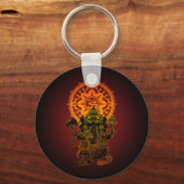 ガネーシャ02 キーホルダー (正面)