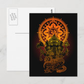 ガネーシャ02 ポストカード (正面/裏面)