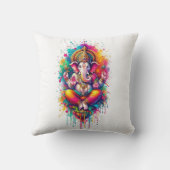 ガネーシャ2 16x16 クッション (裏面)