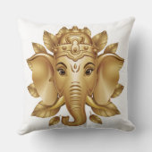 ガネーシャ3 20x20 クッション (裏面)