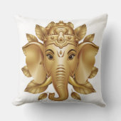 ガネーシャ3 20x20 クッション (正面)
