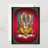 ガネーシャ – はがき (正面/裏面)