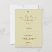 ガネーシャ インド ヒンズー教 結婚式 招待状 (裏面)