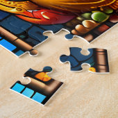 ガネーシャ – ガナパティ神インドの神 ジグソーパズル (側面)