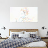 ガネーシャ キャンバスプリント (インサイチュ (寝室))