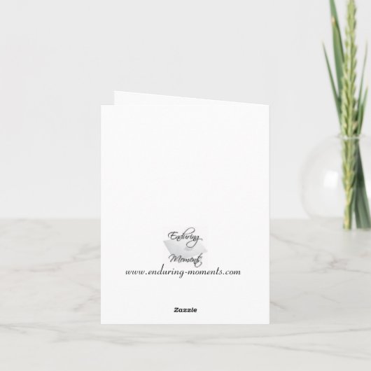 ガネーシャ 結婚式 感謝カード (裏面)