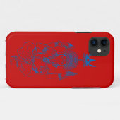 ガネーシャ(青) Case-Mate iPhoneケース (裏面(横))
