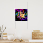 ガネーシャin theスピリチュアルスカイのポスター ポスター (キッチン)