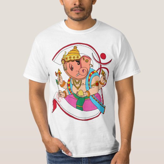 ガネーシャTシャツ Tシャツ (正面)