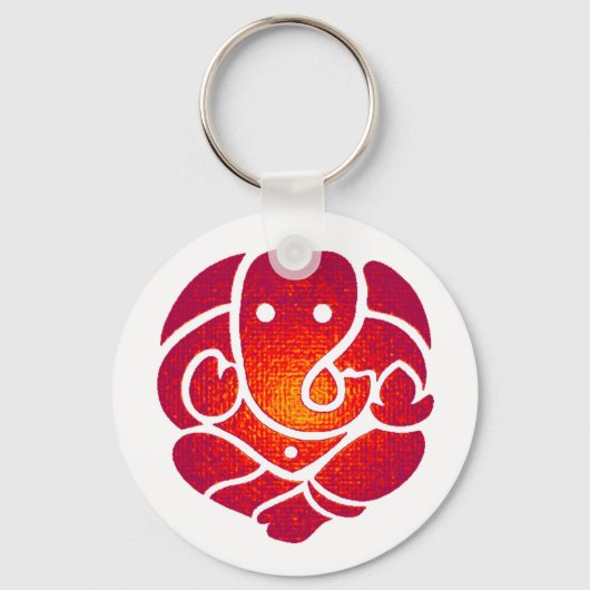 ガネーシュが示すように キーホルダー (正面)