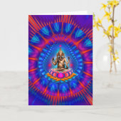 ガネーシュのカード カード (黄色い花)