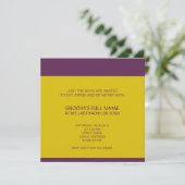 ガネーシュの独身パーティーへの招待 招待状 (スタンド正面)