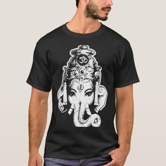 ガネーシュポートレート Tシャツ (正面)