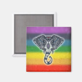 ガネーシュ磁石 マグネット (正面/裏面)