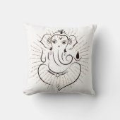 ガネーシュ装飾品 クッション (正面)