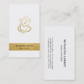 ガネーシュ | ガナパティインディアンゴッドヨガスタジオ 名刺 (正面/裏面)