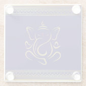 ガネーシュ ガラスコースター (裏面)