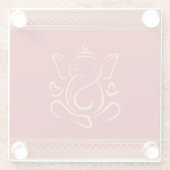 ガネーシュ ガラスコースター (裏面)