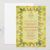 ガネーシュ・チャトゥルティ・プージャ 招待状 (正面/裏面)