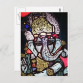 ガネーシュ ポストカード (正面/裏面)