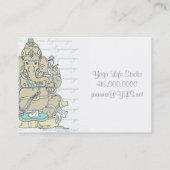 ガネーシュ 名刺 (裏面)