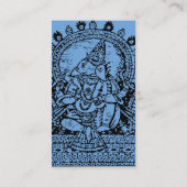 ガネーシュ 名刺 (裏面)