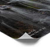 ガノガ滝11"x14" ポスター (角)