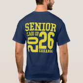 ガハンナ・リンカーン高校 2026年度卒業生 Tシャツ (裏面)