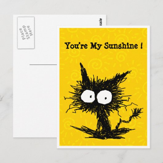 ガビガビ ポストカード (正面/裏面)