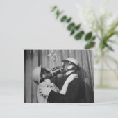 ガビクトリアンス風変わりマスキスをする ポストカード (スタンド正面)