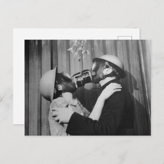 ガビクトリアンス風変わりマスキスをする ポストカード (正面/裏面)