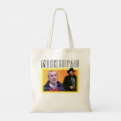 ガビンおもしろいアートスタッシーギフト用ハローウィーズ トートバッグ (裏面)