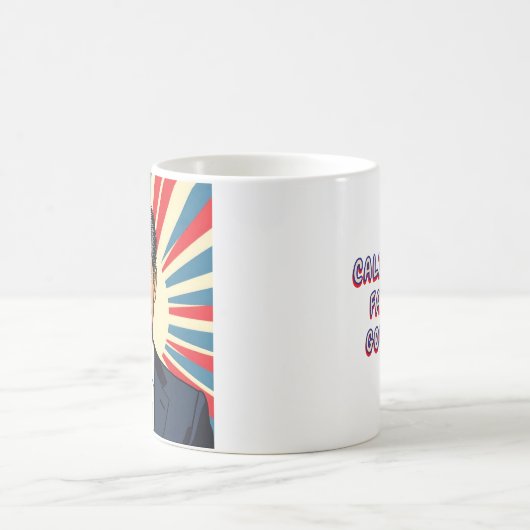 ガビンニューソム | カリフォルニア州お気に入りの知事 コーヒーマグカップ (中央)