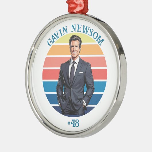 ガビンニューソム | ヴィンテージ#48クリスマス メタルオーナメント (左)