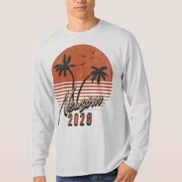 ガビン・ニューサム 2028 大統領選 ヤシの木 日没 Tシャツ