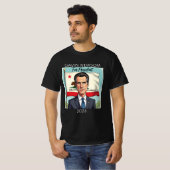 ガビン・ニューソム大統領就任2028 Tシャツ (正面フル)