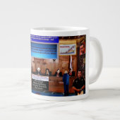 ガビン・ニューソム裁判 ジャンボコーヒーマグカップ (正面右)